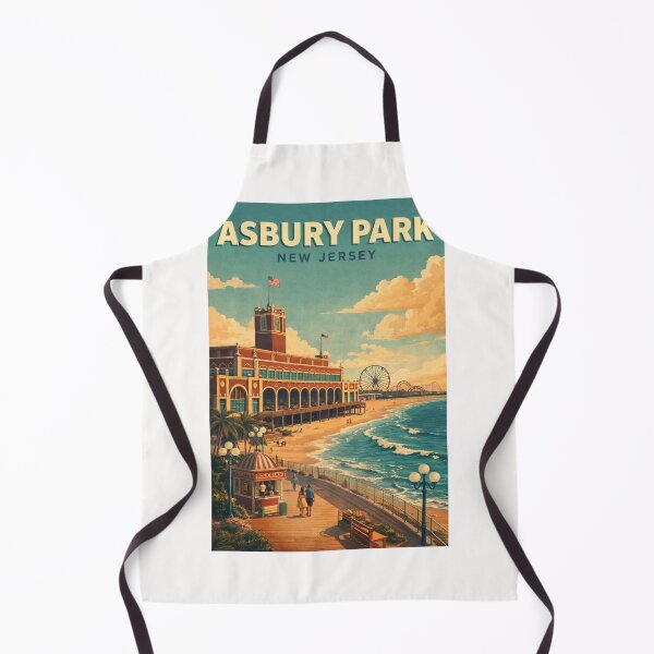 Item preview, Asbury Park Oceanfront Convention Hall and Monmouth Coast New Jersey designed and sold by Places On Earth.