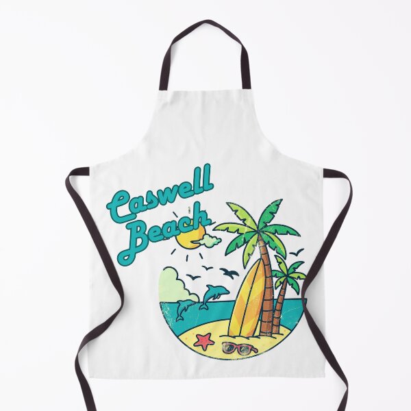 Item preview, Caswell Beach Retro Vintage Surf T-Shirt | Beach Vacation Souvenir Gift designed and sold by DonnaRaine.