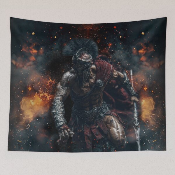 Item preview, SPARTAN ACHILLES:GREEK WARRIOR designed and sold by johnnyssandart.