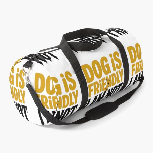 Item preview, Dog Is Friendly I Am Not - Sarcastic Pet Owner Graphic T-Shirt designed and sold by MerchlyMike.