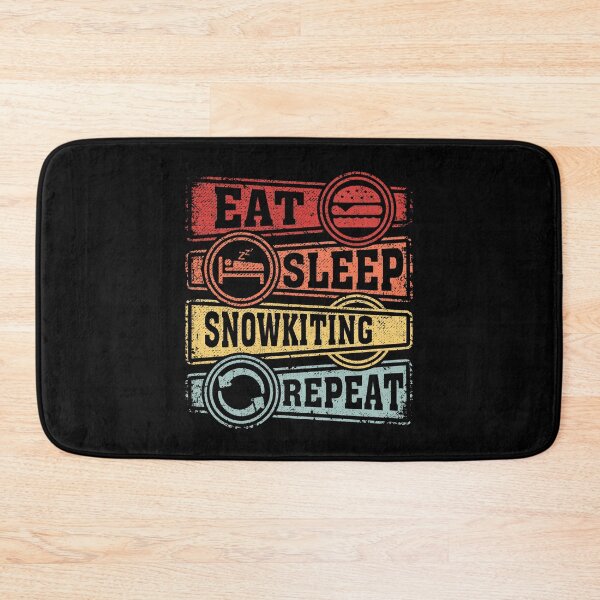 Item preview, Eat Sleep Snowkiting Repeat designed and sold by GabbyKash.