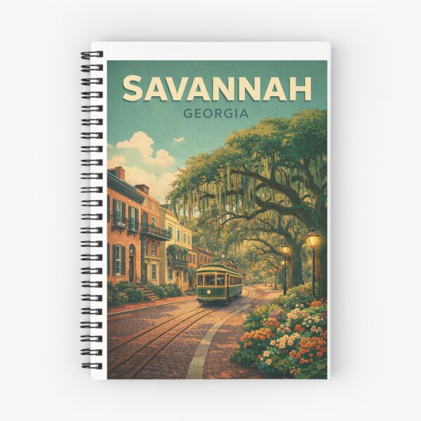 Item preview, Savannah Historic District Forsyth and Chatham Georgia designed and sold by Places On Earth.