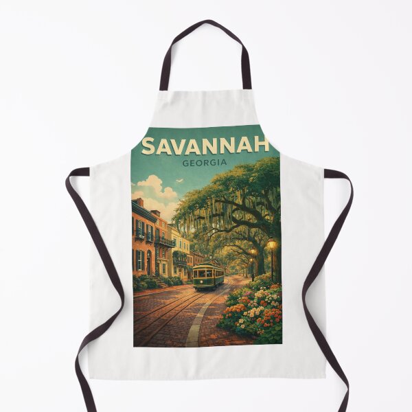 Item preview, Savannah Historic District Forsyth and Chatham Georgia designed and sold by Places On Earth.