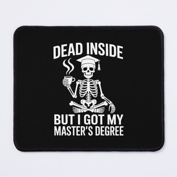 Item preview, master degree skeleton drink coffee designed and sold by Botagazghlat.