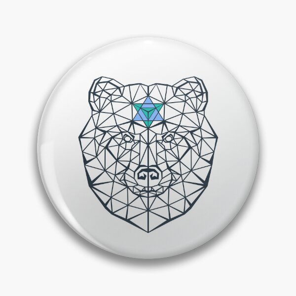 Item preview, Geometric Bear Line Art Spiritual Design designed and sold by ART-J-JAKE Wear.