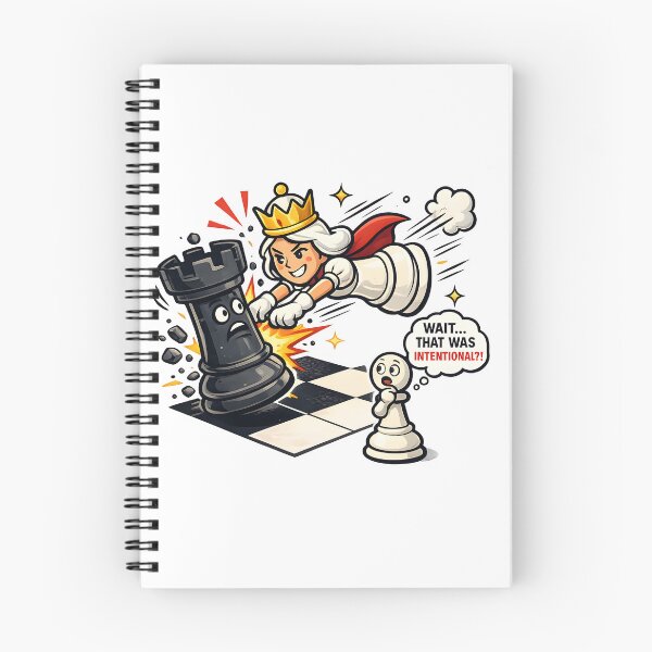 Item preview, Queen Sacrifice Chess Funny Design | “Wait… That Was Intentional?!” | Chess Meme Art for Players & Gamers designed and sold by Divakar Fashion.