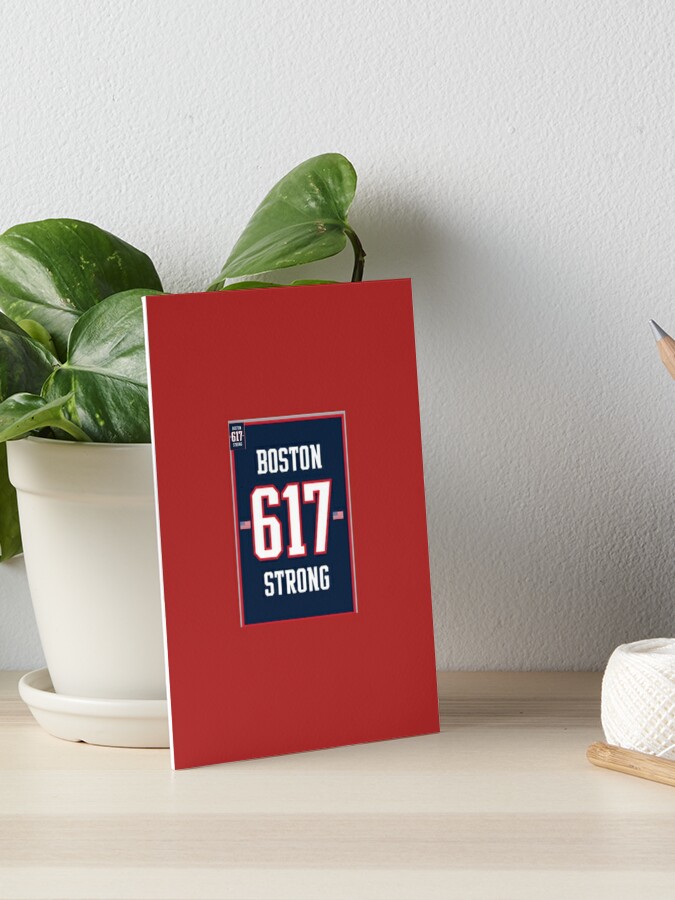 Boston 617 Strong Sox Style Print