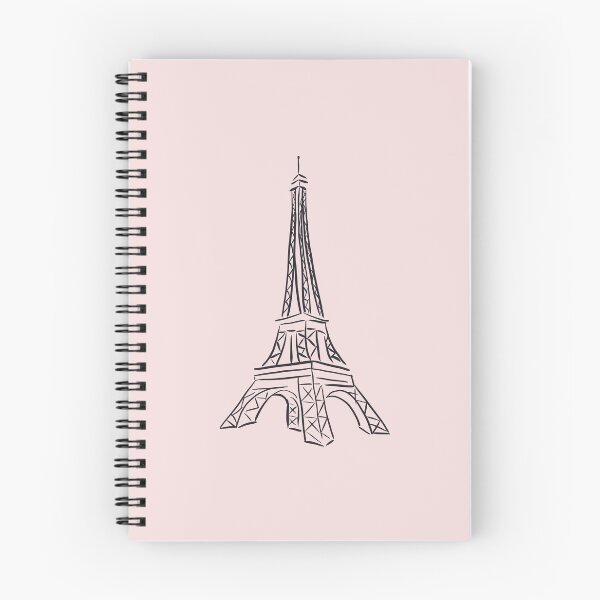 Item preview, Eiffel Tower – Simple Black Line Art Minimal Paris Design designed and sold by EmeraldeaArt.