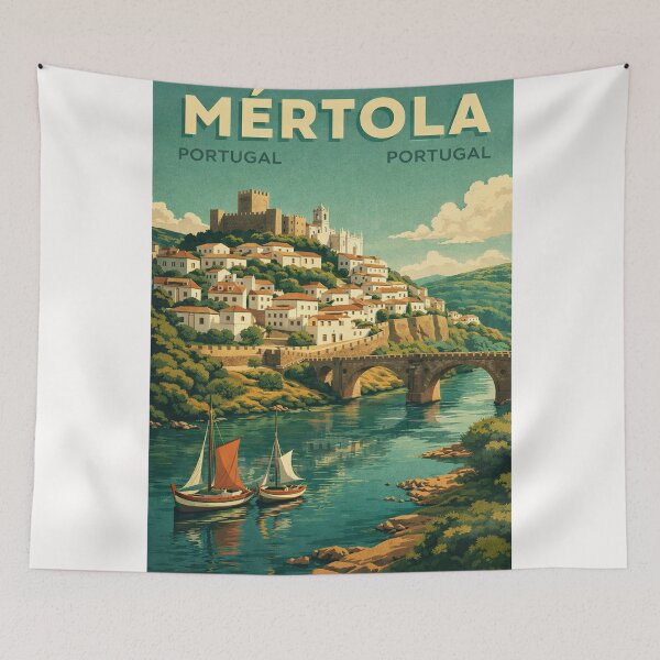 Item preview, Mértola Guadiana River and Alentejo Portugal Heritage designed and sold by Places On Earth.