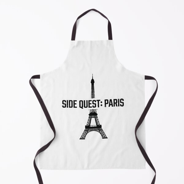 Item preview, Side Quest Paris - Gamer Travel Aesthetic Sticker designed and sold by designerr23 ⭐⭐⭐⭐⭐.