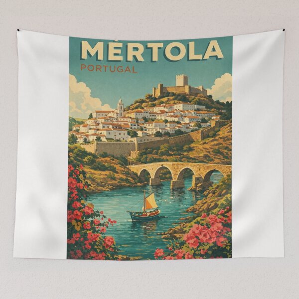 Item preview, Mértola Castle and Guadiana Borderlands Portugal designed and sold by Places On Earth.