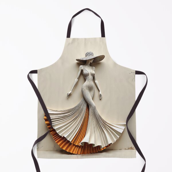 Item preview, Sculpted Elegance: Flow in Ivory and Gold designed and sold by Huskyyy Designs.