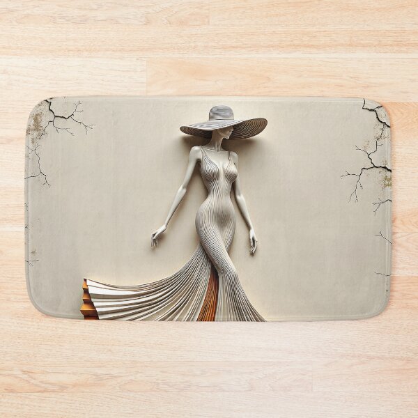 Item preview, Sculpted Elegance: Flow in Ivory and Gold designed and sold by Huskyyy Designs.