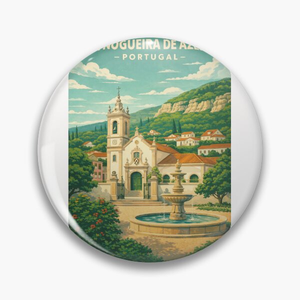 Item preview, Vila Nogueira de Azeitão Serra da Arrábida and Setúbal Portugal designed and sold by Places On Earth.