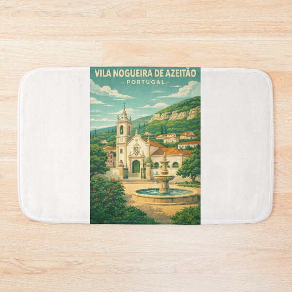 Item preview, Vila Nogueira de Azeitão Serra da Arrábida and Setúbal Portugal designed and sold by Places On Earth.