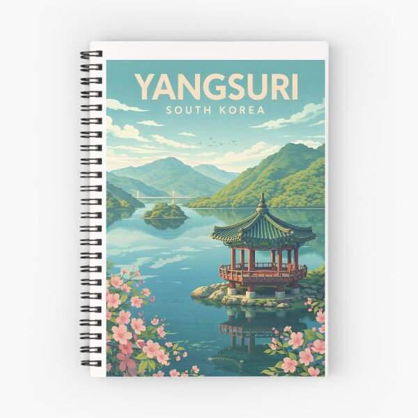 Item preview, Yangsuri Bukhangang and Namhangang South Korea designed and sold by Places On Earth.