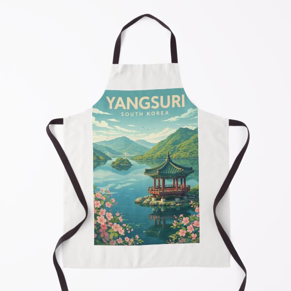 Item preview, Yangsuri Bukhangang and Namhangang South Korea designed and sold by Places On Earth.