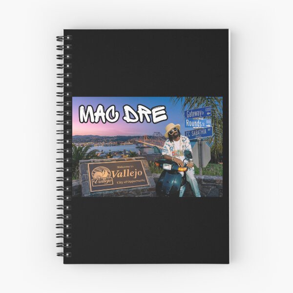 Aperçu de l'œuvre Mac Dre Vallejo Nights – Conception d'hommage au paysage de la région de la baie créée et vendue par DyfunctionalTee.
