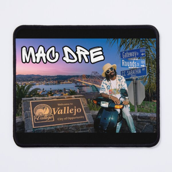 Item preview, Mac Dre Vallejo Nights – Bay Area Scenic Tribute Design designed and sold by DyfunctionalTee.