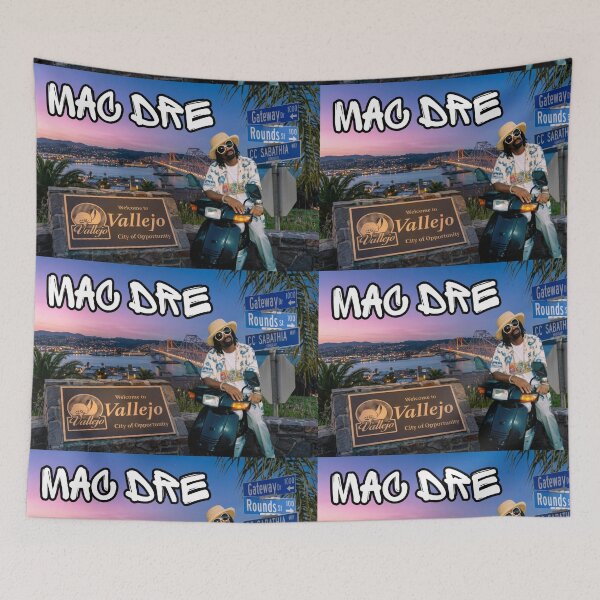 Item preview, Mac Dre Vallejo Nights – Bay Area Scenic Tribute Design designed and sold by DyfunctionalTee.