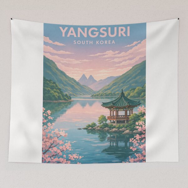 Item preview, Yangsuri Dumulmeori and Han River Confluence South Korea designed and sold by Places On Earth.