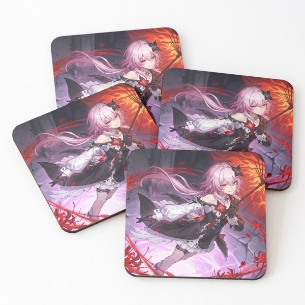 Item preview, Evernight // Honkai: Star Rail Illustration - Dark Anime Red Aesthetic Spider Lily Fantasy Art designed and sold by Astraphyllia.