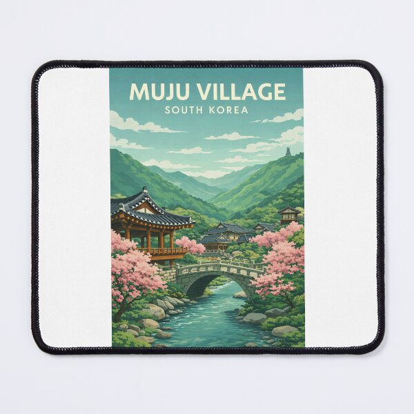 Item preview, Muju Village Deogyusan and Jeollabuk South Korea designed and sold by Places On Earth.