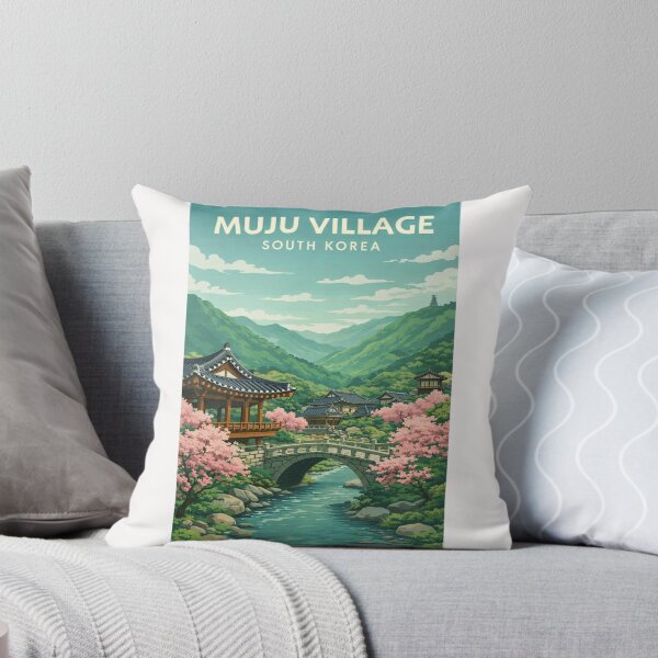 Item preview, Muju Village Deogyusan and Jeollabuk South Korea designed and sold by Places On Earth.