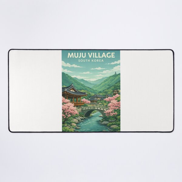 Item preview, Muju Village Deogyusan and Jeollabuk South Korea designed and sold by Places On Earth.