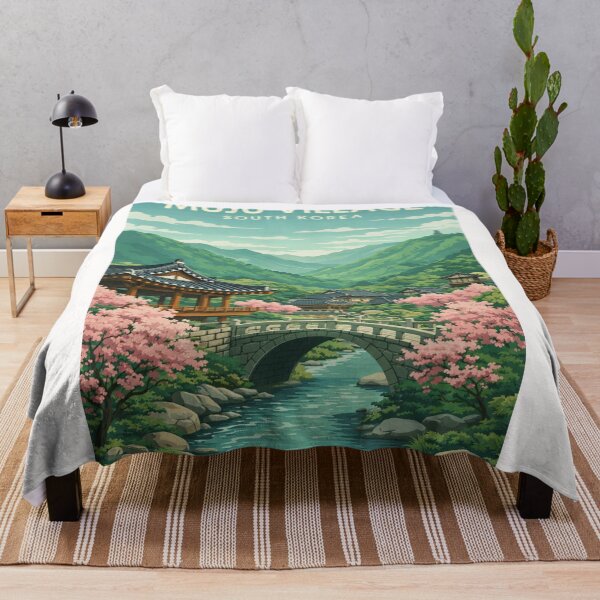 Item preview, Muju Village Deogyusan and Jeollabuk South Korea designed and sold by Places On Earth.