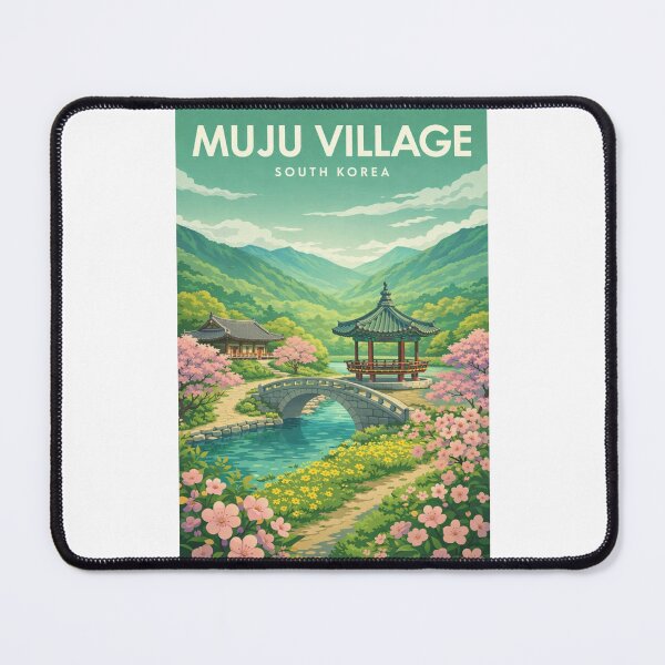 Item preview, Muju Village Deogyusan Valley and Jeoksang South Korea designed and sold by Places On Earth.