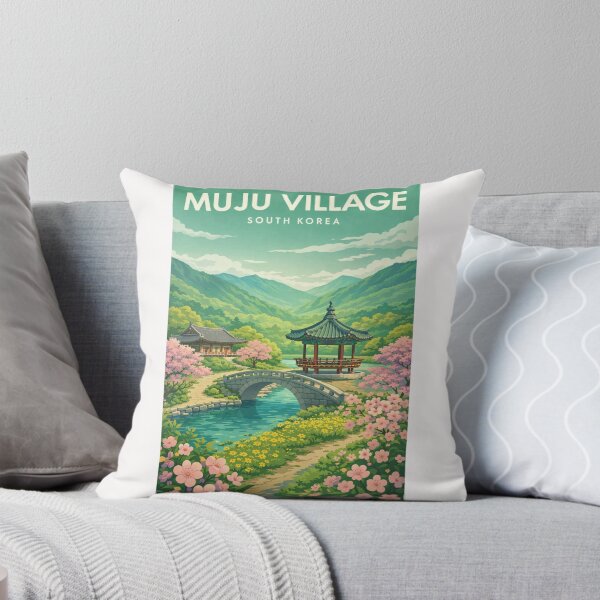 Item preview, Muju Village Deogyusan Valley and Jeoksang South Korea designed and sold by Places On Earth.