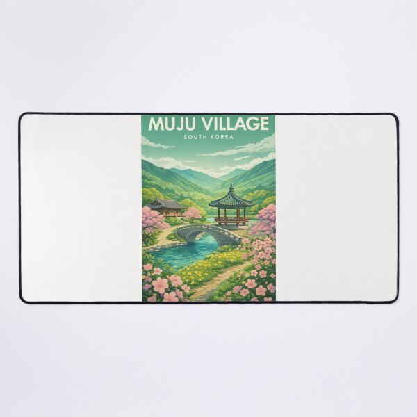 Item preview, Muju Village Deogyusan Valley and Jeoksang South Korea designed and sold by Places On Earth.