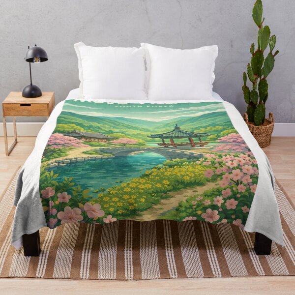Item preview, Muju Village Deogyusan Valley and Jeoksang South Korea designed and sold by Places On Earth.