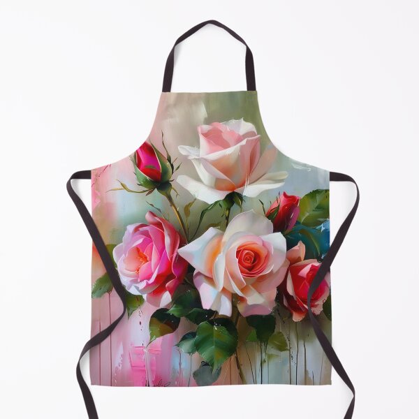 Item preview, Blush Rose Bouquet – Painterly Floral Elegance designed and sold by VelvetThornsArt.