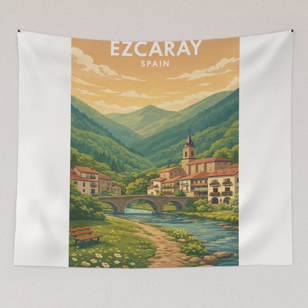 Item preview, Ezcaray Oja Valley and La Rioja Spain designed and sold by Places On Earth.