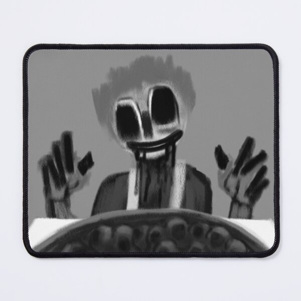 Item preview, I Eat With Restraint - dark horror illustration designed and sold by Mr.Izinto.