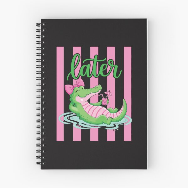 Item preview, Later Gator After While Crocodile Funny Alligator Cute Summer Beach Girly Vibes designed and sold by kiralynstration.
