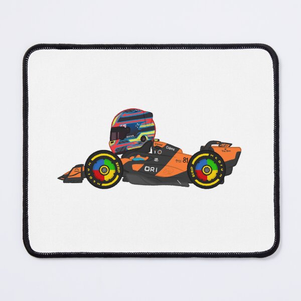 Item preview, Oscar Piastri 2025 F1 Car With Helmet  designed and sold by OriDraws.