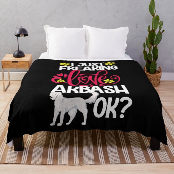 Item preview, I Just Freaking Love Akbash Ok designed and sold by CosmoKitsch.