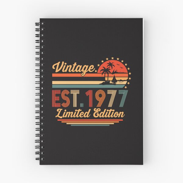 Item preview, Vintage 1977 45th Birthday Limited Edition 45 Years Old Born In 1977 Gift designed and sold by kiralynstration.
