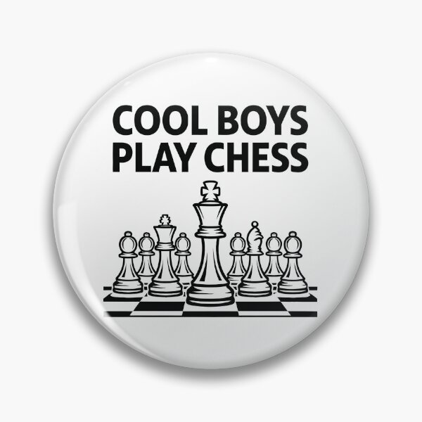 Item preview, Cool Boys Play Chess designed and sold by jkrphoto.