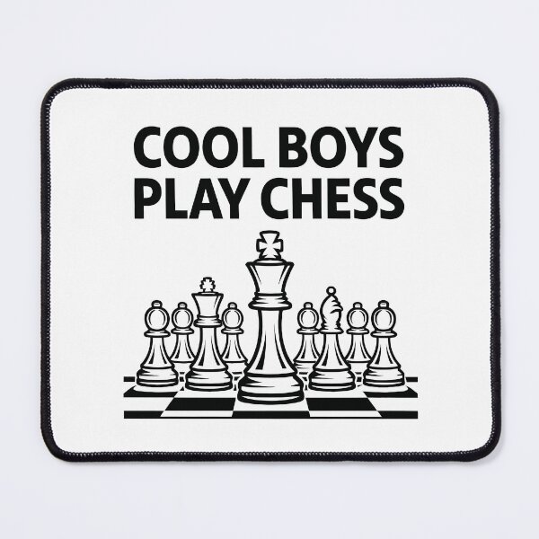 Item preview, Cool Boys Play Chess designed and sold by jkrphoto.