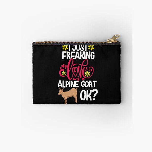 Item preview, I Just Freaking Love Alpine Goat Ok designed and sold by CosmoKitsch.