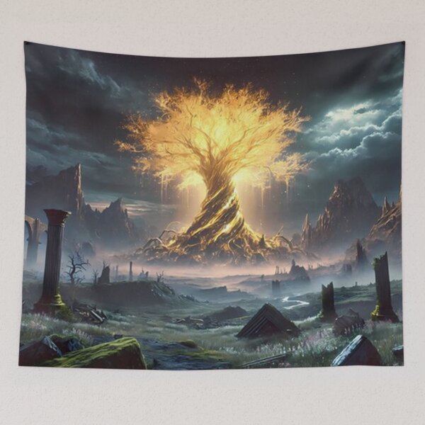 Item preview, Poster Elden Ring - The Glowing Erdtree 2026 designed and sold by ColemanOlmos.