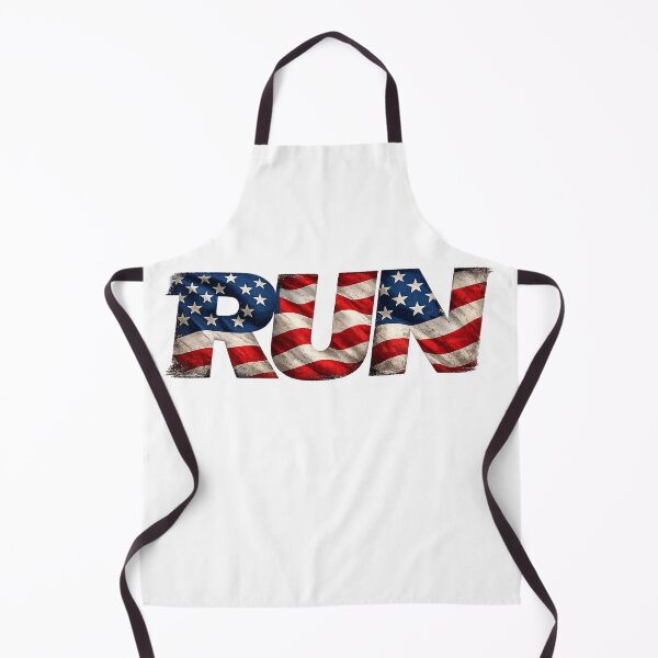 Item preview, RUN USA Flag designed and sold by -ADRIAV-.