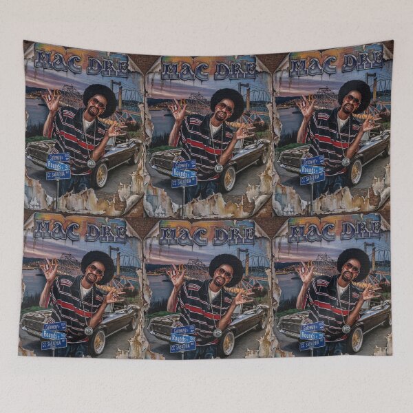 Item preview, Mac Dre Hyphy Legend – Vallejo Bridge Night Graffiti Art designed and sold by DyfunctionalTee.