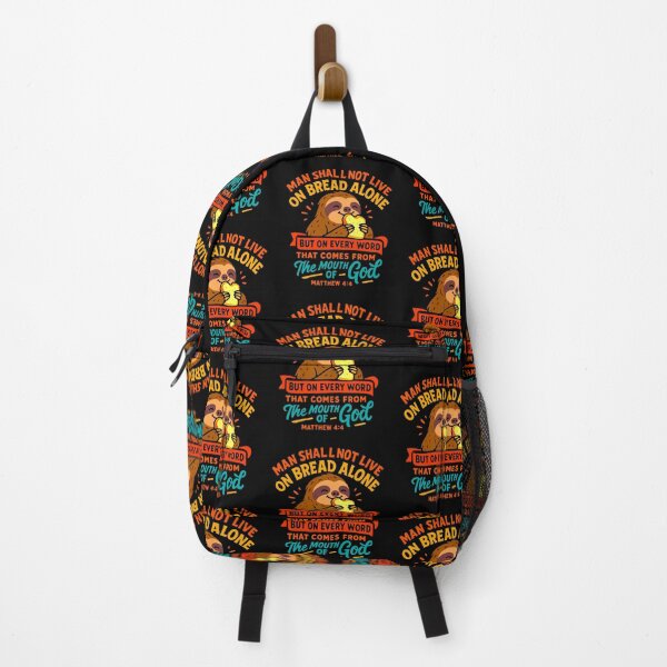 Item preview, Matthew 4:4 Man Shall Not Live On Bread Alone designed and sold by plushism.