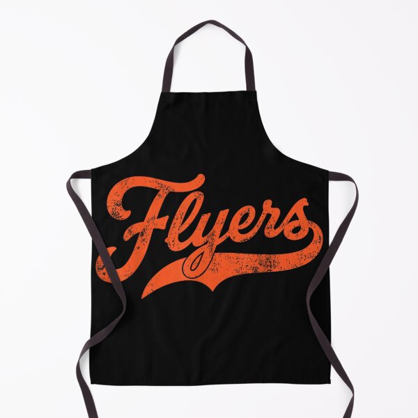 Item preview, Flyers Retro Vintage Distressed Typography Sports Fan Orange Script Athletic Style designed and sold by StuZabine.