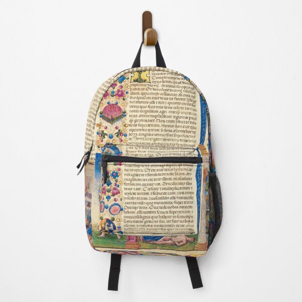 Item preview, Illuminated Christian manuscript with scenes from Genesis designed and sold by likiska.